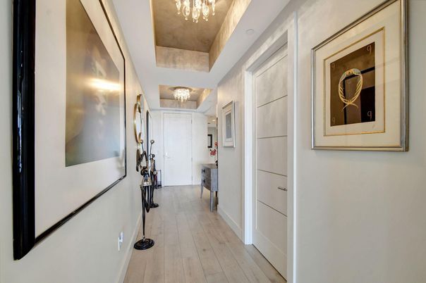 Chandelier, Interior, Wood Texture Flooring