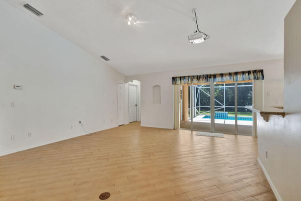 Empty room, Interior, Wood Texture Flooring