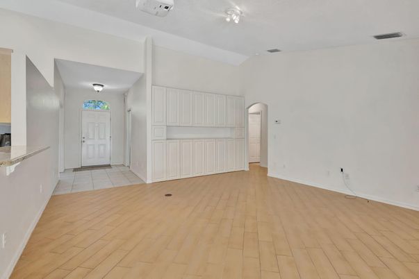 Empty room, Interior, Wood Texture Flooring