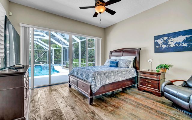 Bedroom, Interior, Sun Room, Wood Texture Flooring