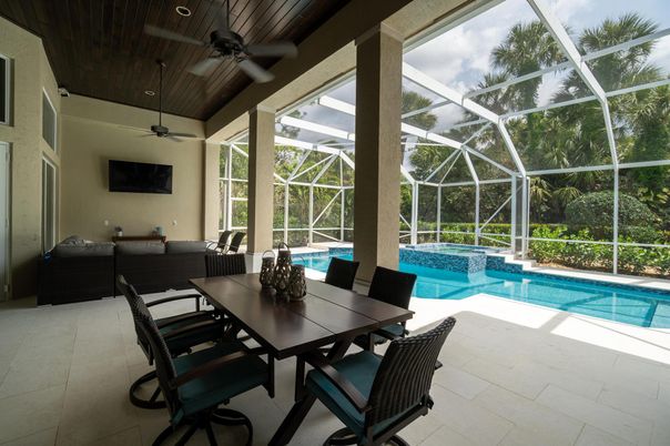 Glass Ceilings, Interior, Pool, Sun Room