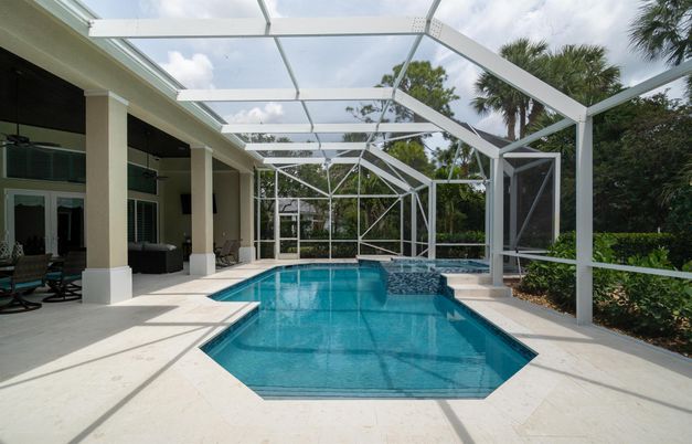 Glass Ceilings, Interior, Pool, Sun Room