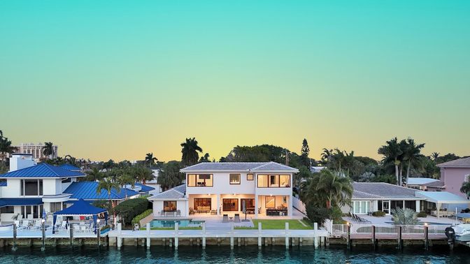 Exterior, Lake, Solar Panels