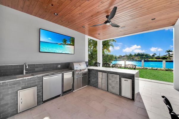 Exterior, Water, Wooden Ceilings