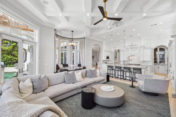 Dining room, Interior, Kitchen, Living room, Pendant Lights, Recessed Lighting