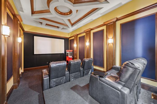 Home Theatre Room, Interior, Projection Screen, Theatre Room