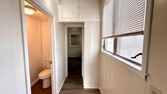 Bathroom, Interior, Wood Texture Flooring