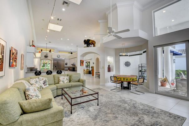 Dining room, Interior, Kitchen, Living room, Pendant Lights, Recessed Lighting