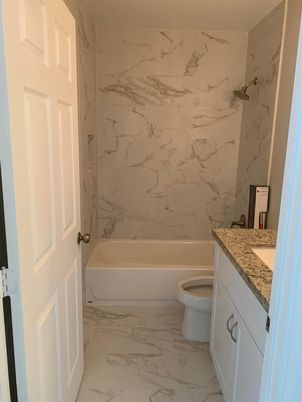 Bathroom, Interior, Marble, Marble Walls