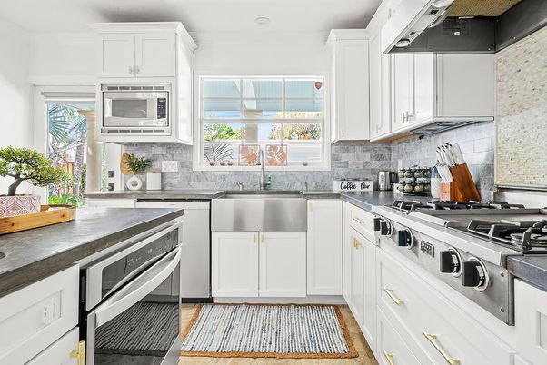 Interior, Kitchen, Stainless Steel Appliances