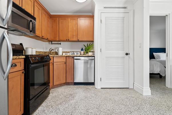 Bedroom, Interior, Kitchen