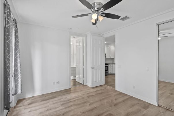 Empty room, Interior, Kitchen, Wood Texture Flooring