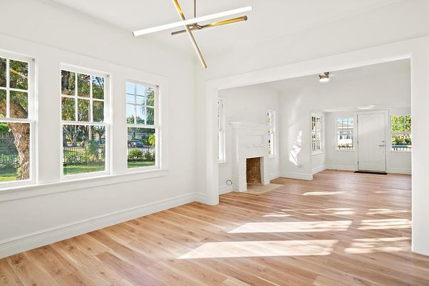 Empty room, Interior, Wood Texture Flooring