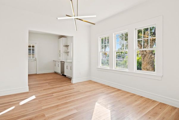 Empty room, Interior, Wood Texture Flooring