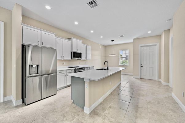 Interior, Kitchen, Recessed Lighting, Stainless Steel Appliances