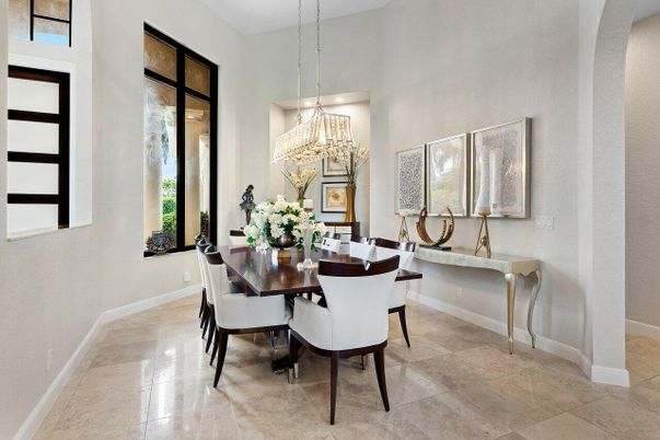 Chandelier, Dining room, Interior, Recessed Lighting