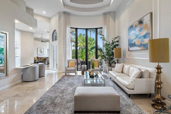 Interior, Living room, Pendant Lights, Recessed Lighting