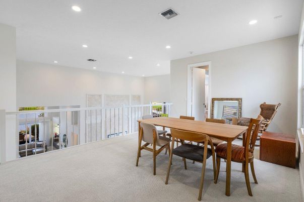 Dining room, Interior, Recessed Lighting