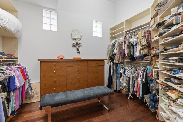 Interior, Walk-in Closets, Wood Texture Flooring
