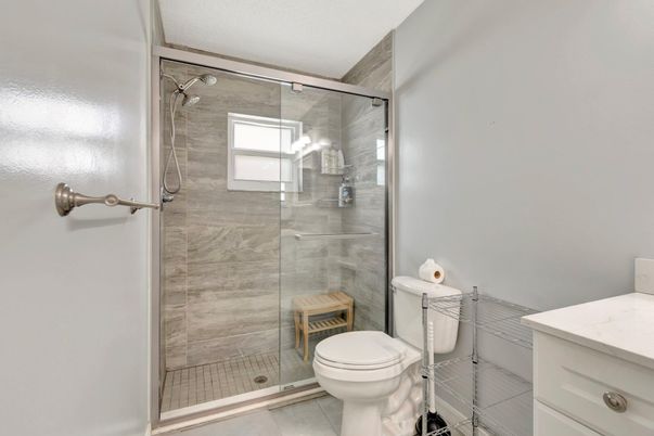 Bathroom, Glass Shower, Interior