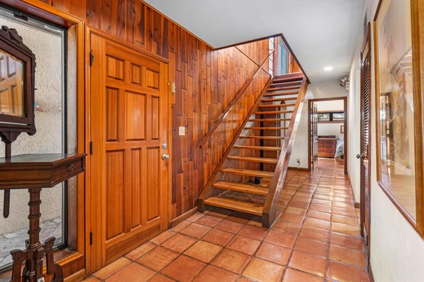 Interior, Recessed Lighting, Wooden Walls
