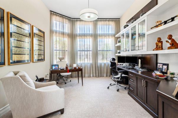 Home Office, Interior, Pendant Lights