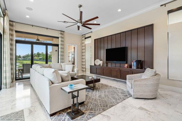 Interior, Living room, Marble, Recessed Lighting
