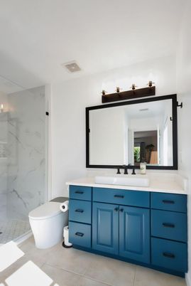 Bathroom, Interior, Marble Walls