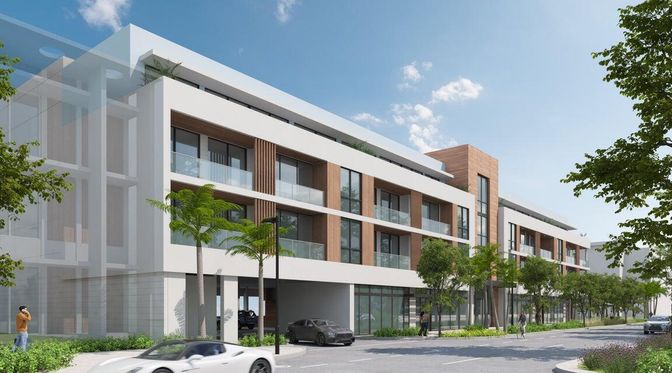 Exterior, Facade, Modern