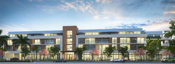 Exterior, Facade, Modern