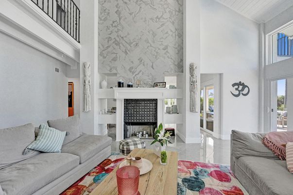Fireplace, Interior, Living room
