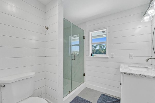 Bathroom, Glass Shower, Interior