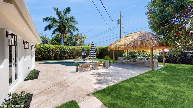 Backyard, Exterior, Pool