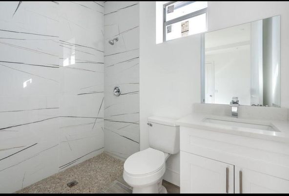 Bathroom, Interior, Marble Walls