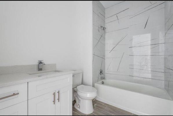 Bathroom, Interior, Wood Texture Flooring