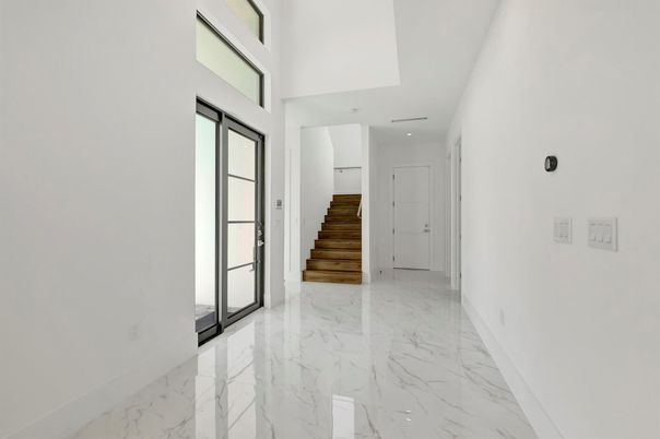 Interior, Marble, Recessed Lighting