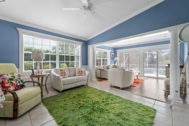 Interior, Living room, Sun Room, Wood Texture Flooring