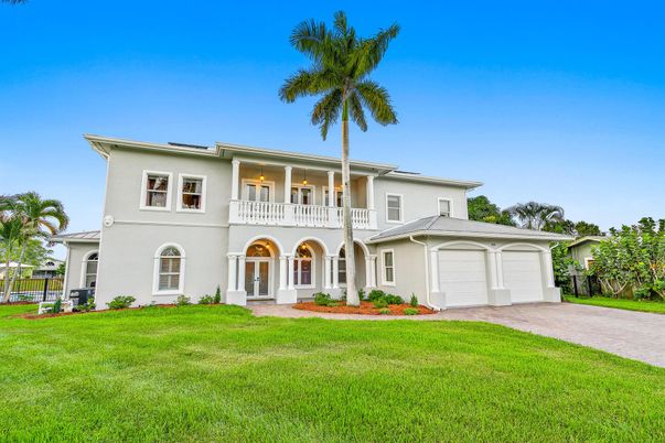 Attached, Backyard, Exterior, Facade, Mediterranean