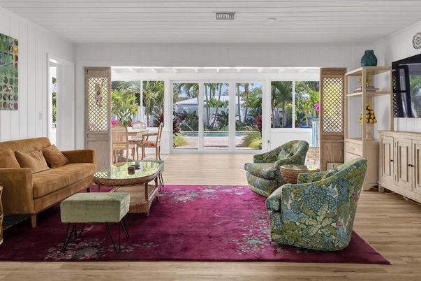 Interior, Living room, Sun Room, Wood Texture Flooring