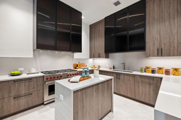 Interior, Kitchen, Recessed Lighting, Stainless Steel Appliances