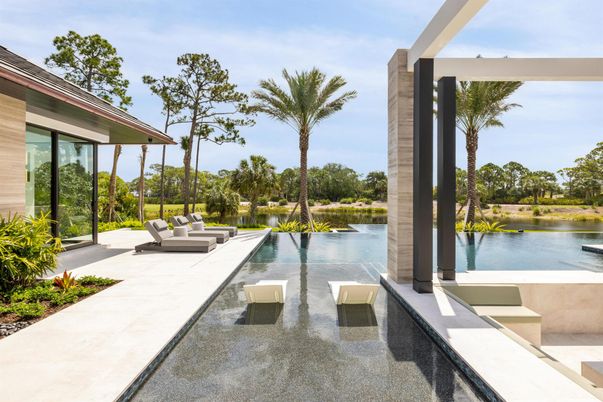 Exterior, Lake, Pool