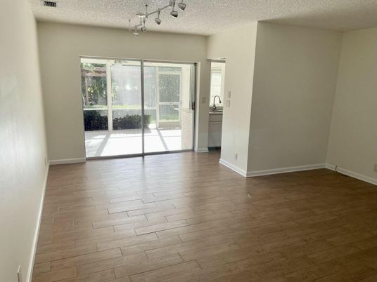 Empty room, Interior, Wood Texture Flooring