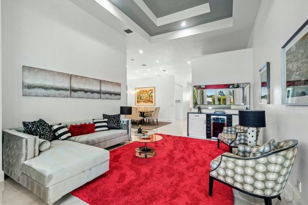 Home Office, Interior, Living room, Pendant Lights, Recessed Lighting