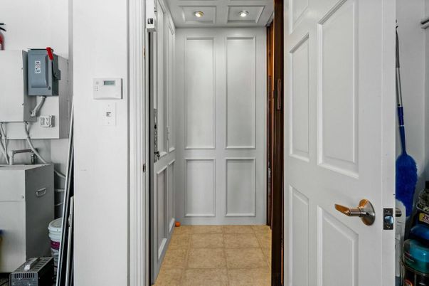 Elevator, Interior, Recessed Lighting