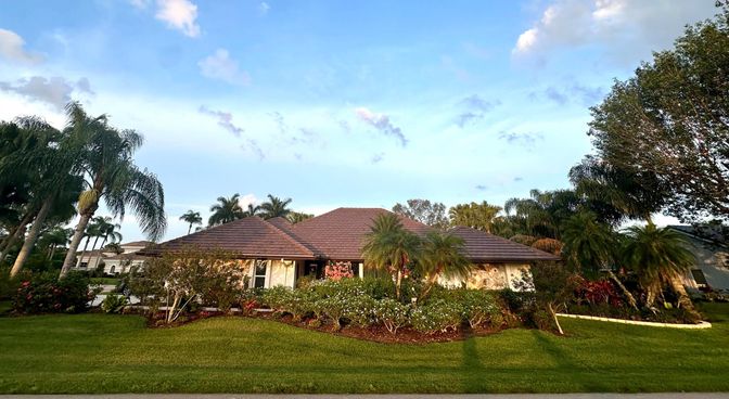Backyard, Exterior, Facade, Mediterranean