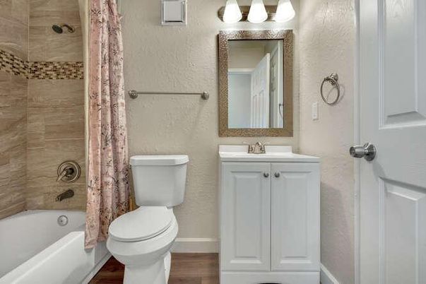 Bathroom, Interior, Wood Texture Flooring