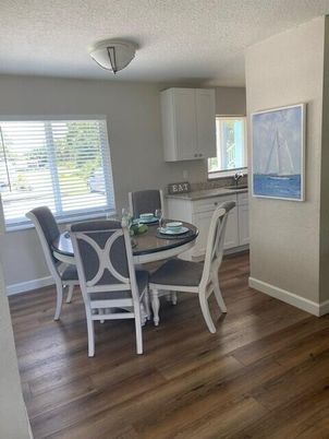 Dining room, Interior, Wood Texture Flooring