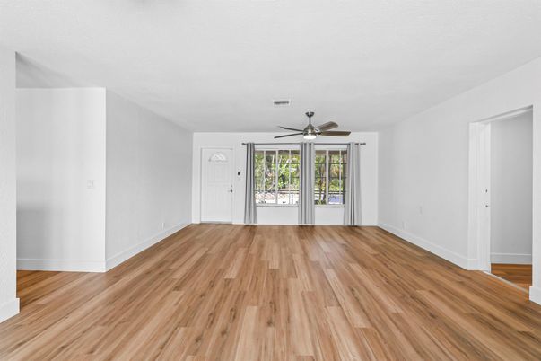 Empty room, Interior, Wood Texture Flooring