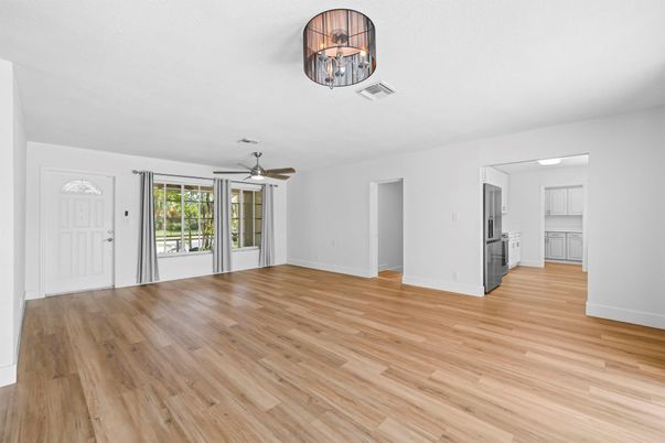 Empty room, Interior, Wood Texture Flooring