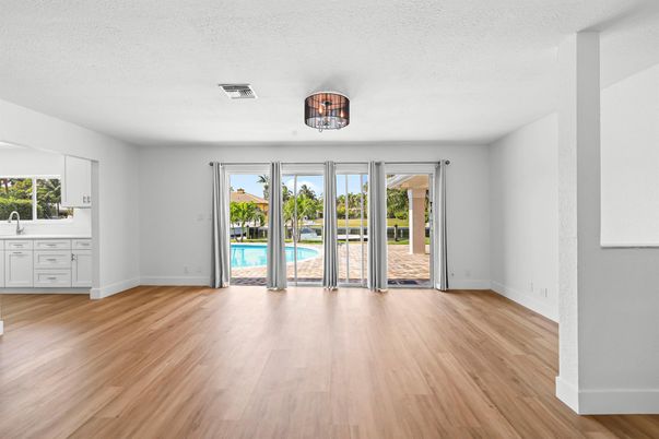 Empty room, Interior, Wood Texture Flooring